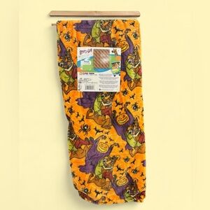 Scooby Doo Halloween Cloud Plush Throw Blanket
